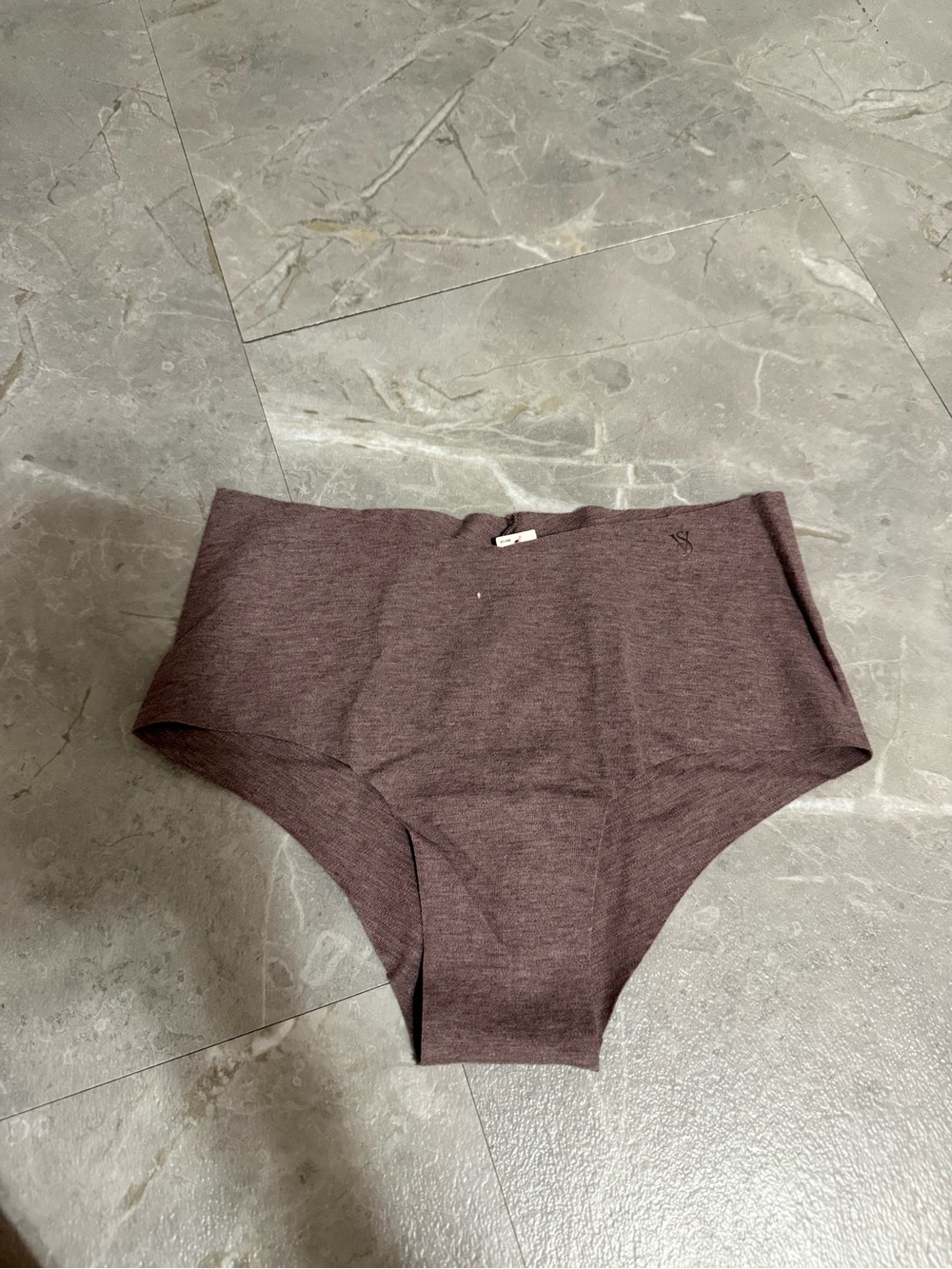 Victoria's Secret Seamless High-Waist Briefs in Plum Heather